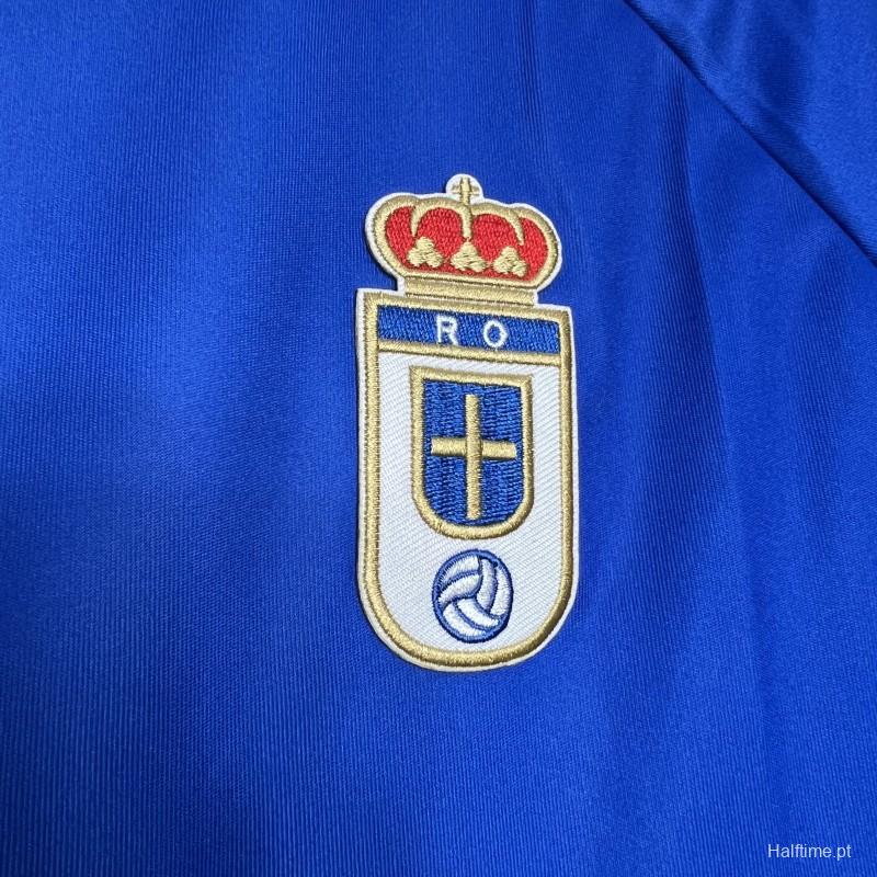 Retro 90/91 Real Oviedo Home Jersey