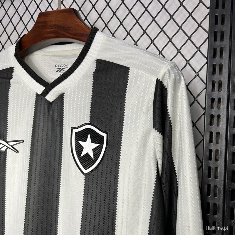 24/25 Botafogo Home Long Sleeve Jersey