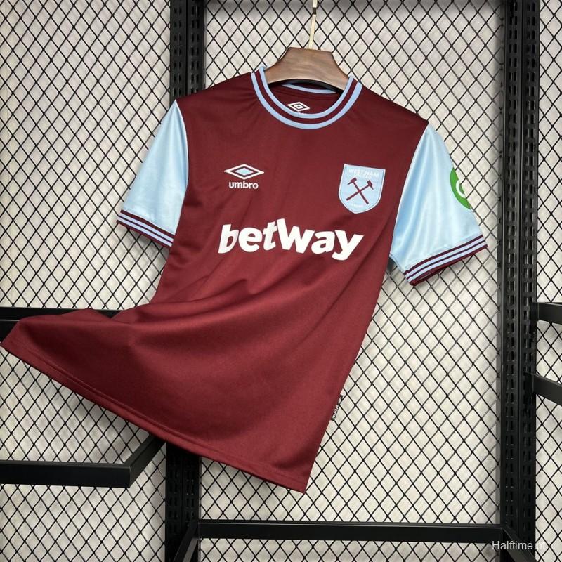 24/25 West Ham United Home Jersey