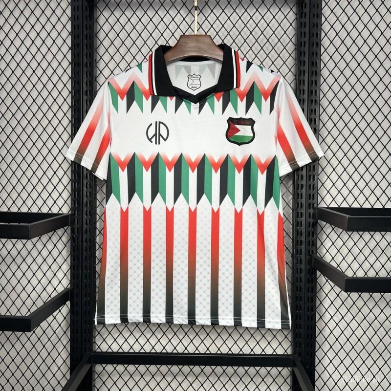 24/25 CD Palestino x Hypepeace White Jersey S-XXXXL