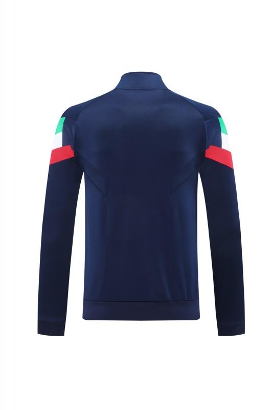 2024 Italy Blue Full Zipper Jacket +Long Pants