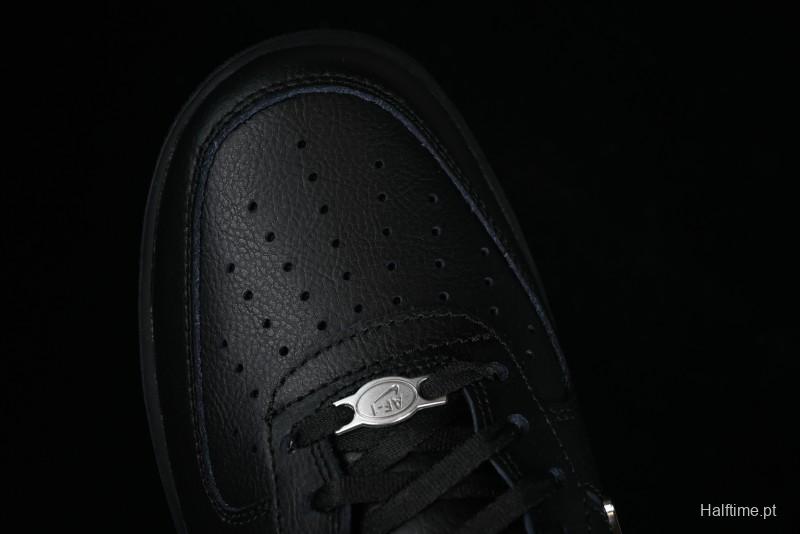 Nike Air Force 1 '07 Low Silver Swoosh Casual Sneakers - HQ1180-001