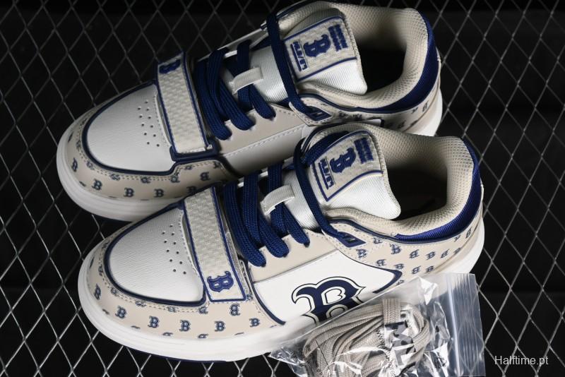MLB Chunky Liner New York Yankees Lightweight Platform Sneakers with 6cm Height Increase - 3ASXLM13N43BGL