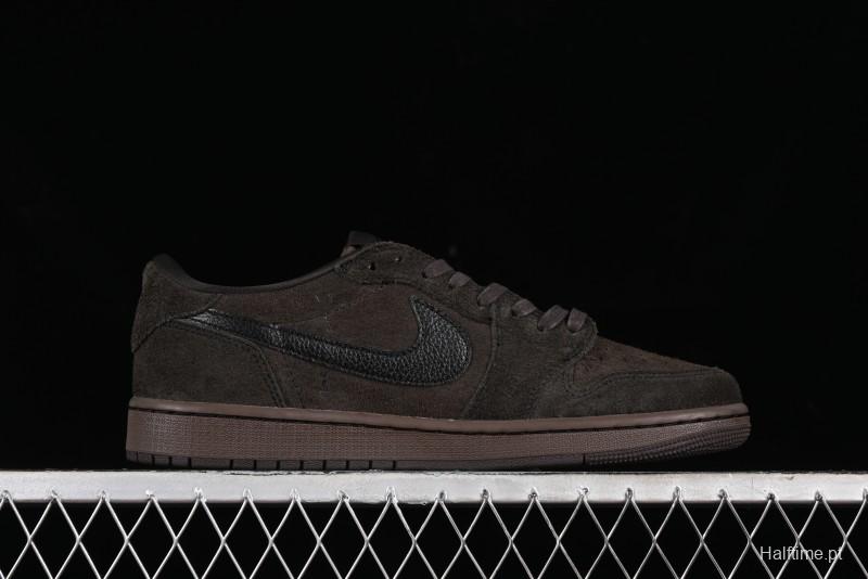 Nike Travis Scott x Air Jordan 1 Low OG Retro Sneakers - DM7866-202