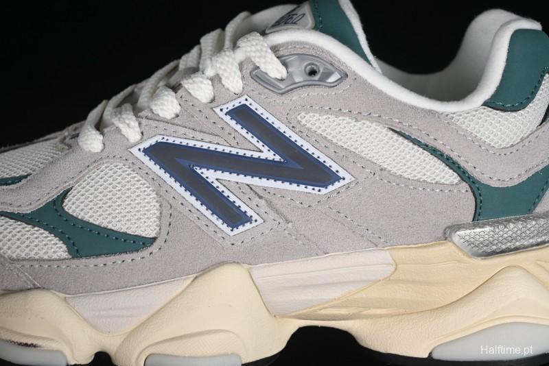 New Balance NB9060 Series Retro Casual Running Shoes with ABZORB Cushioning - U9060HMS