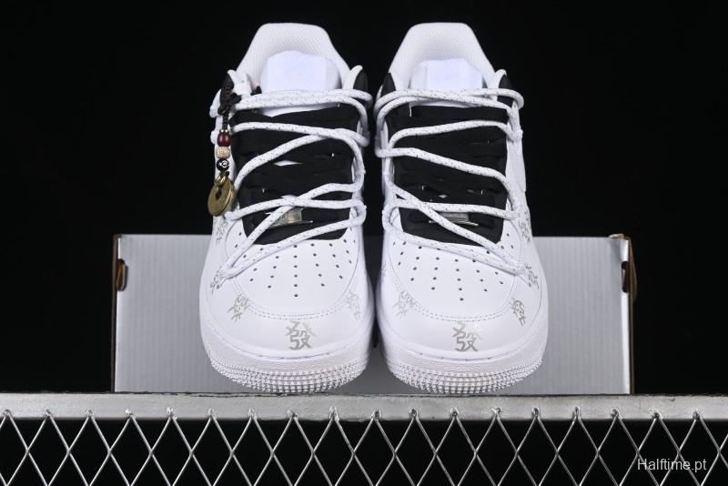 Nike Air Force 1 '07 Low Chinese Style Casual Sneakers with Full-Length Air Cushion - ZH0316-048