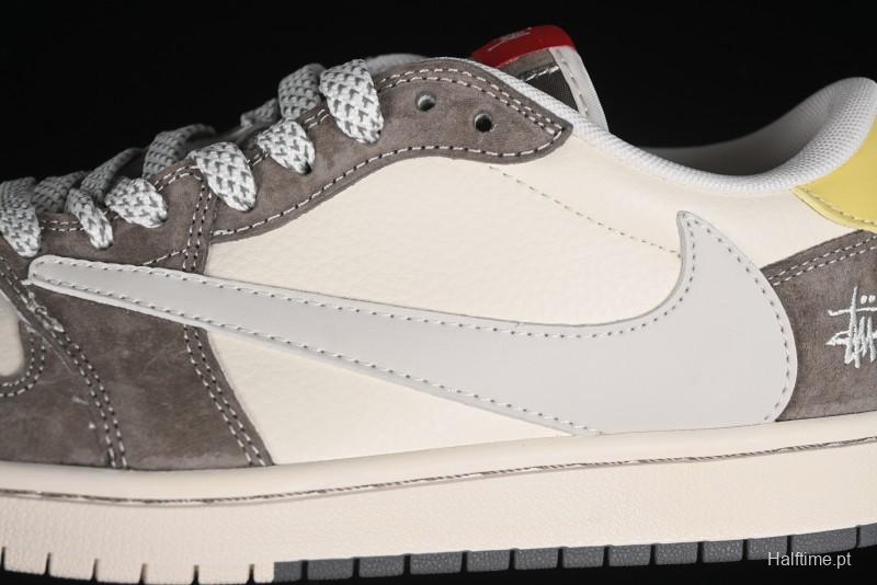 Nike Travis Scott x Fragment Design x Air Jordan 1 Low OG SP AJ1 - SJ2068-136