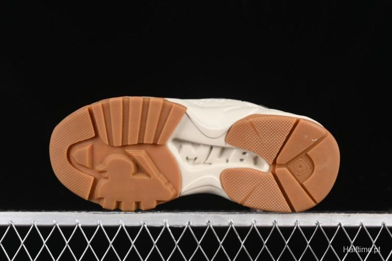 New York Yankees MLB Bigball Chunky Embo Monogram Thick Sole Sandals - 3ASHBEM4N50IVS