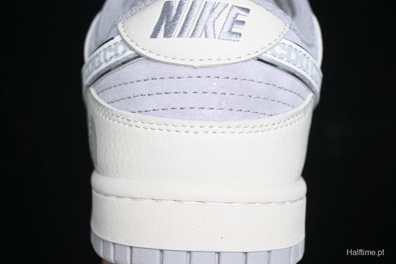 Nike SB Dunk Low The North Face Collaboration - Polar Fox Anniversary Customized Low-Top Casual Sneakers - BB7518-005