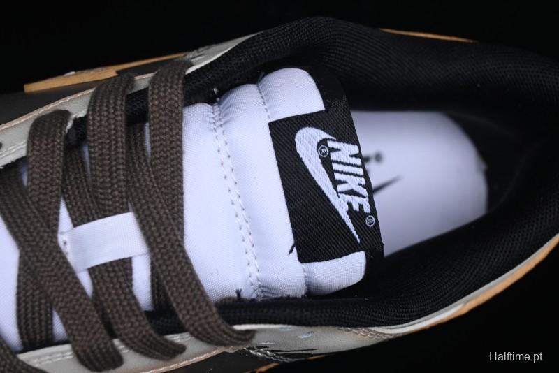Nike Dunk Low Panda Prank Pioneer Knight Sandstorm Black Brown Low Top Casual Skate Shoes - DD1391-100