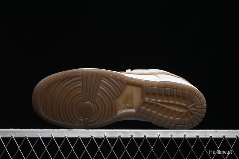 Nike Dunk Low SB Casual Sneakers in Phantom/Khaki - FJ4188-001