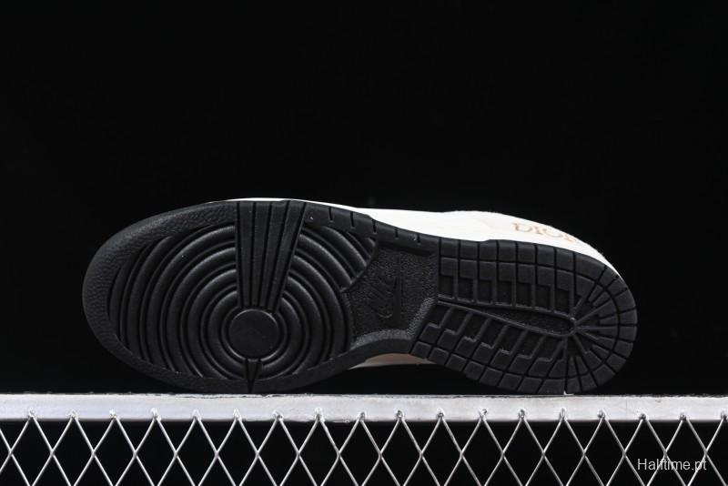 Nike SB Dunk Low Dior Collaboration Anniversary Custom Low-Top Casual Sneakers - DJ2024-066