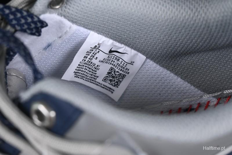 Nike Air Force 1 '07 Low Lightning Collaboration Cement Grey Drawstring Casual Sneakers - SJ1198-111
