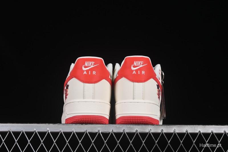 Nike Air Force 1 '07 Low Nezha Collaboration Demon Pill Low-Top Casual Sneakers - XZ6188-199
