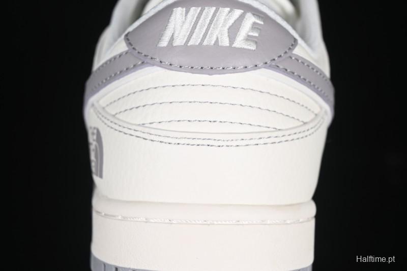 Nike SB Dunk Low The North Face Collaboration Anniversary High-End Custom Low-Top Casual Skate Shoes - BB7518-015