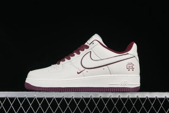 Nike Reigning Champ Air Force 1 '07 Low Casual Sneakers with 3M Reflective Details and Full-Length Air Cushion - RC2369-175