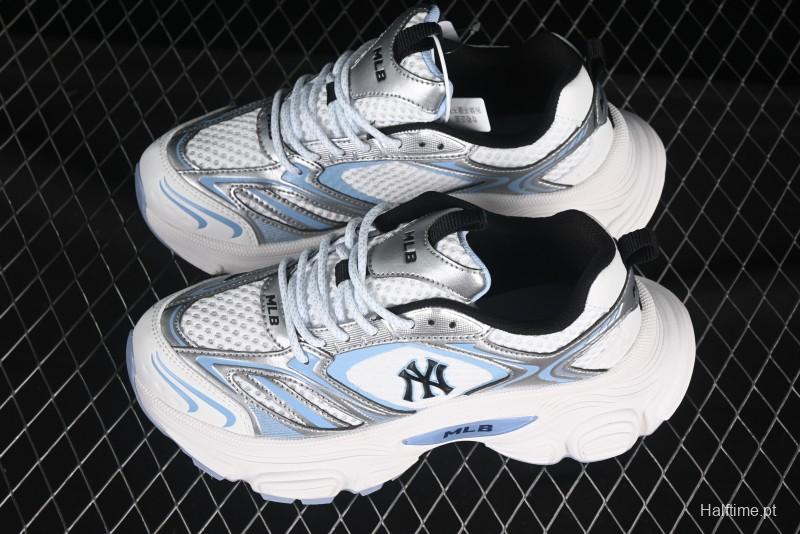 New York Yankees MLB Winner Chunky Height-Increasing Thick Sole Running Shoes - 3ASHWD15N50BLS