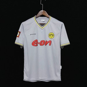 Retro 00/01 Borussia Dortmund Away Grey Jersey