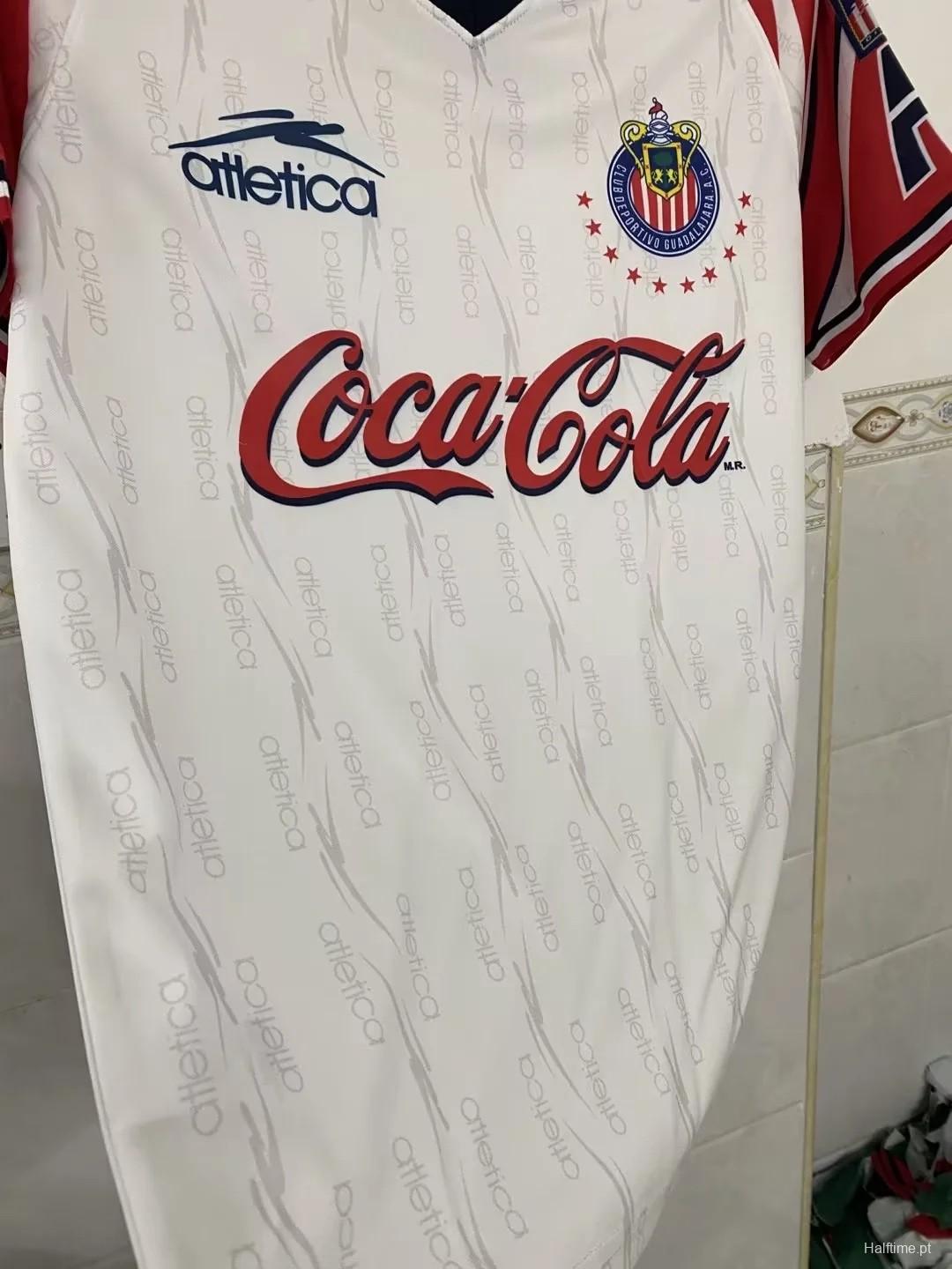 Retro 98/99 Chivas Guadalajara Away White Jersey