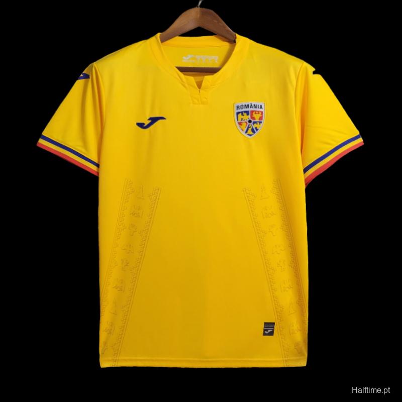 2023 Romania Home Jersey