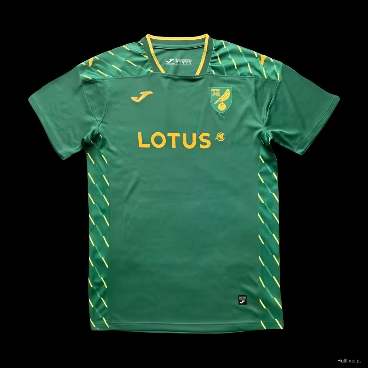 23/24 Norwich City Away Green Jersey