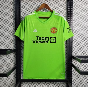 23/24 Manchester Untied Green Goalkeeper Jersey