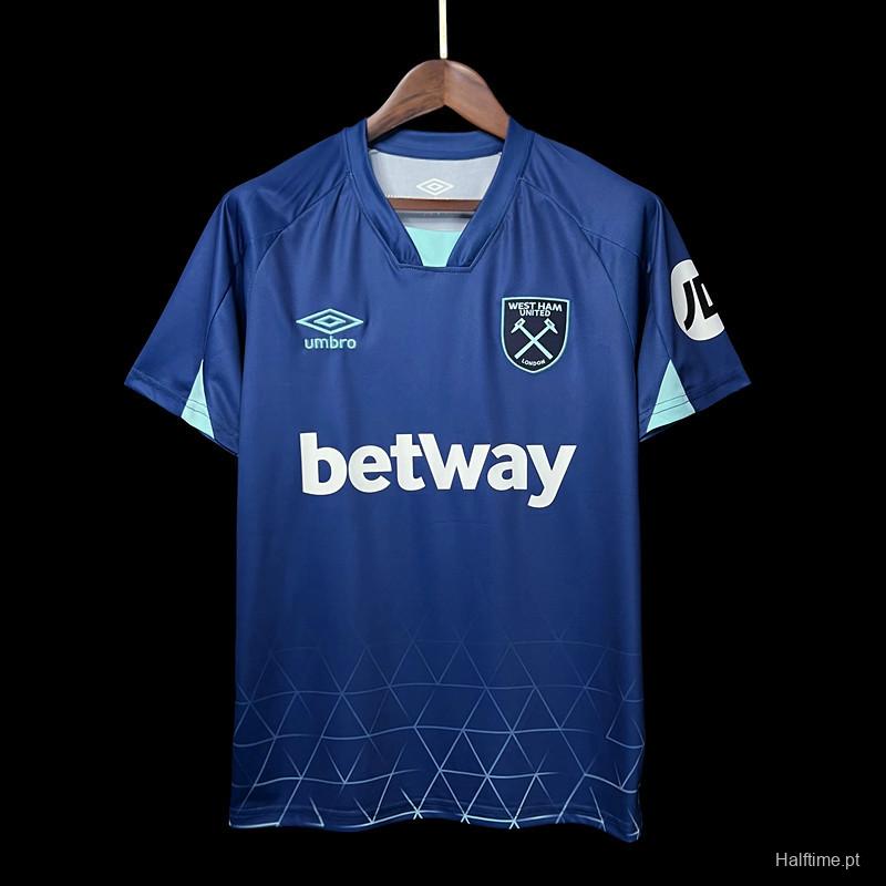 23/24 West Ham Third Blue Jersey