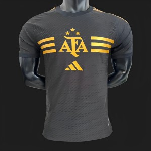 Player Version 2024 Argentina Black Pre-Match Special Jersey