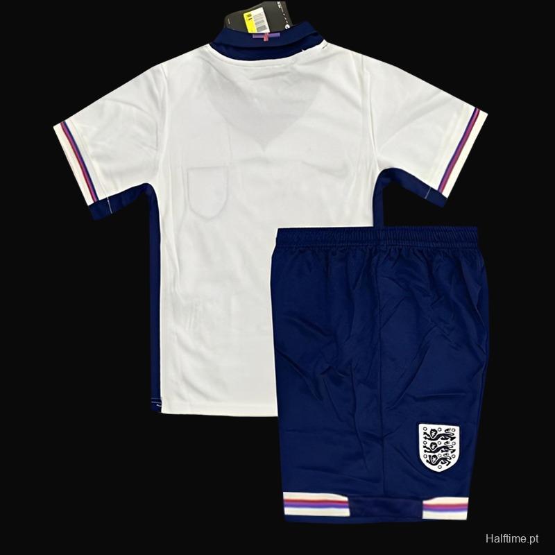 2024 Kids England Home Jersey