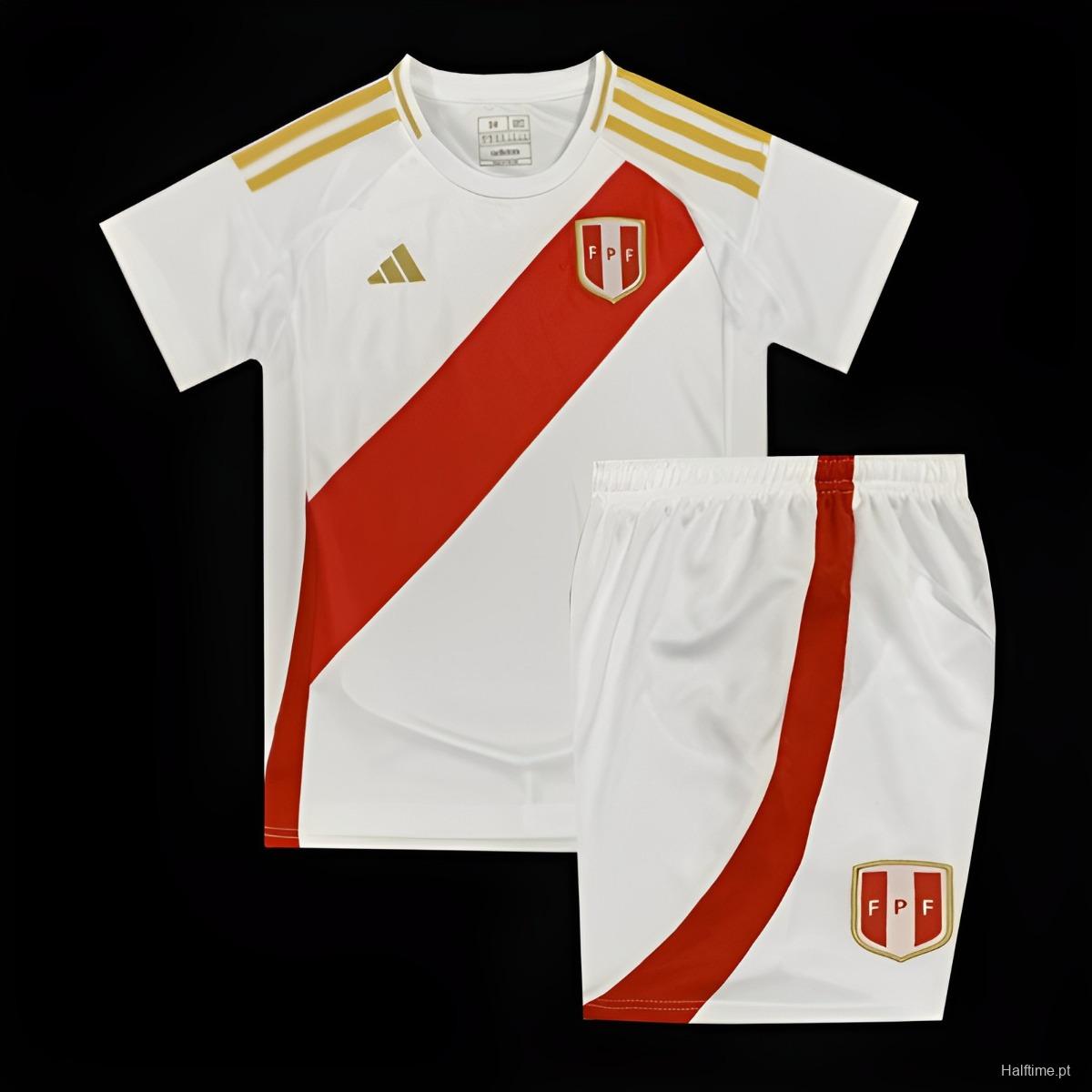 2024 Kids Peru Home Jersey