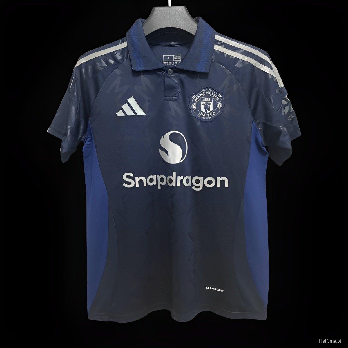 24/25 Manchester United Away Navy Jersey