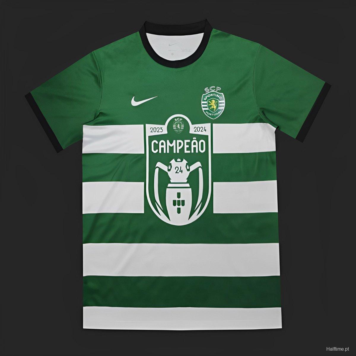 23/24 Sporting Lisbon Champion Printing Jersey